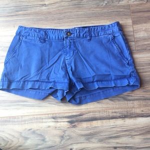Blue shorts